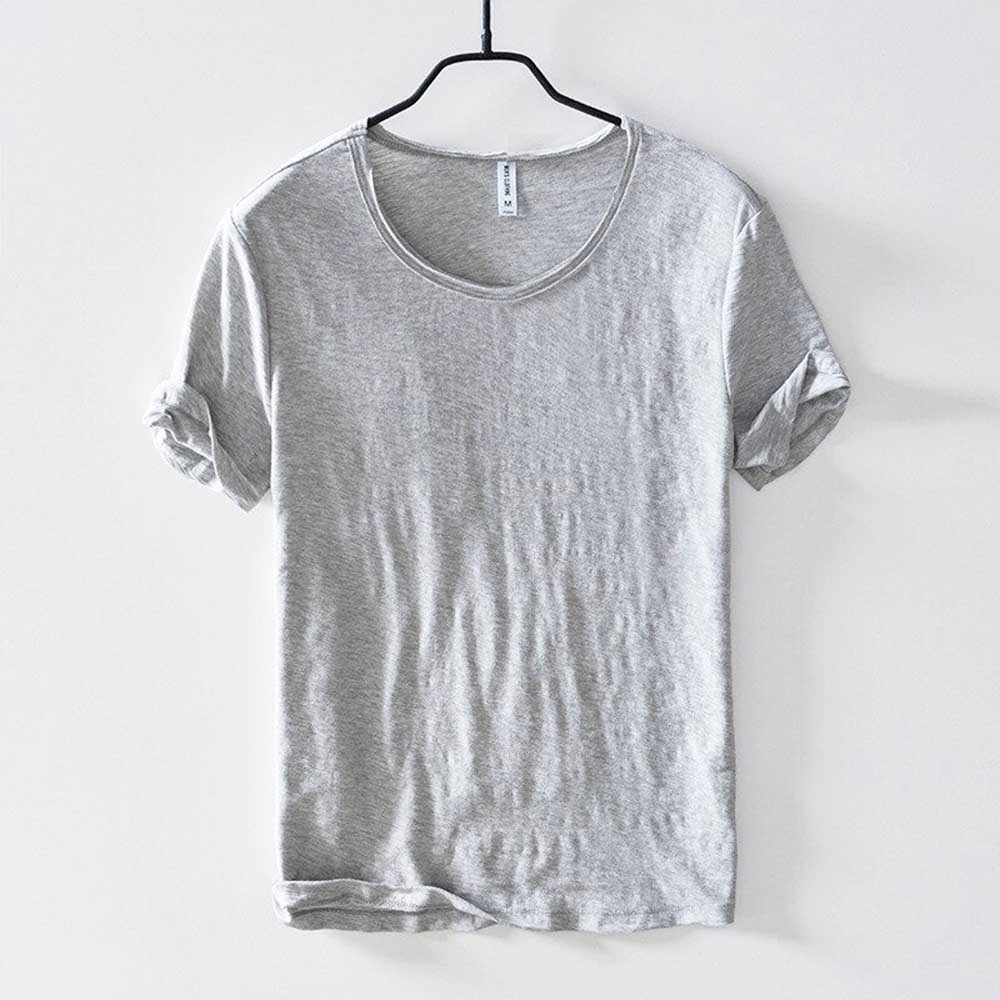 Ashton | T-Shirt mit Rundhalsausschnitt – Weiche Berührung