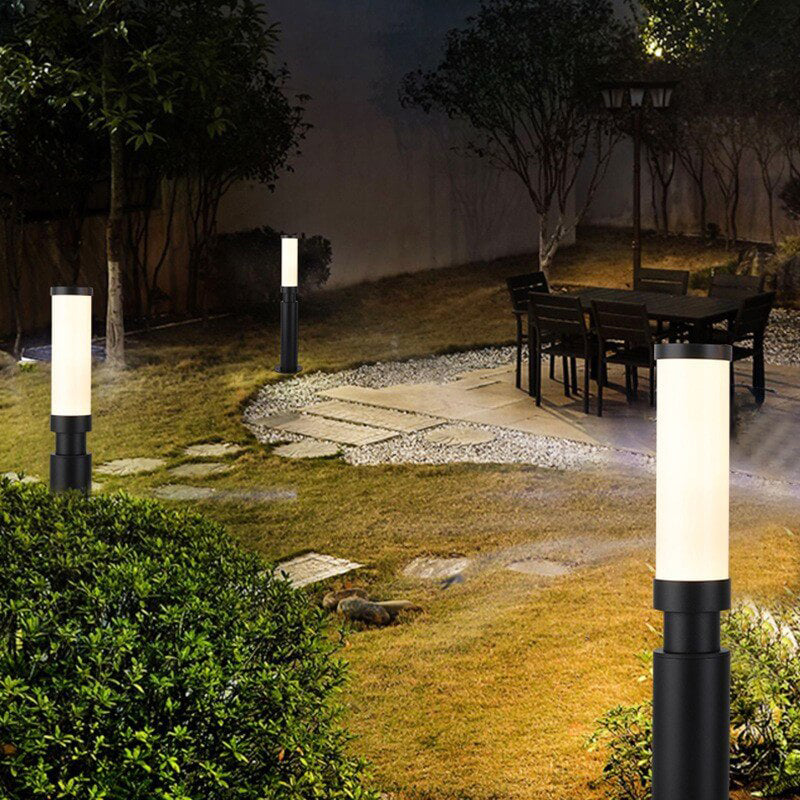 PathBeam | Moderne Acryl wasserdichte kreative Lippenstift-Design LED Außenrasenstehlampe