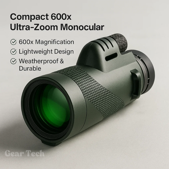 ClearSight | 600x Ultra-Zoom Monokular – Leicht, Kompakt & Wetterfest