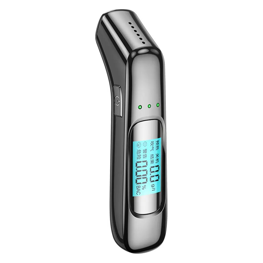 BreatheSafe | USB-wiederaufladbarer Alkoholtester mit Digitalanzeige