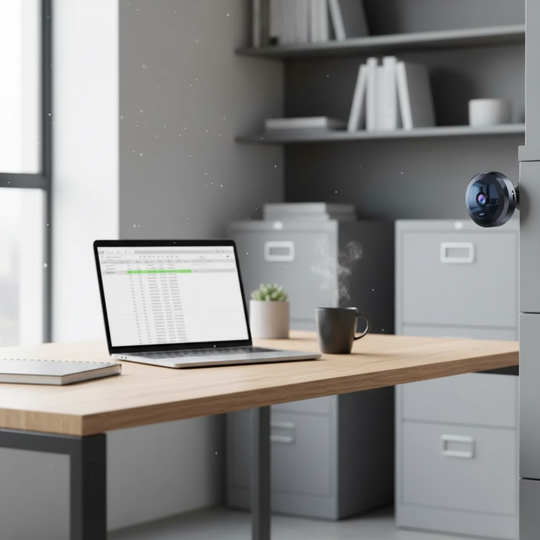 HomeWatch | Magnetische Mini-Überwachungskamera mit App-Steuerung