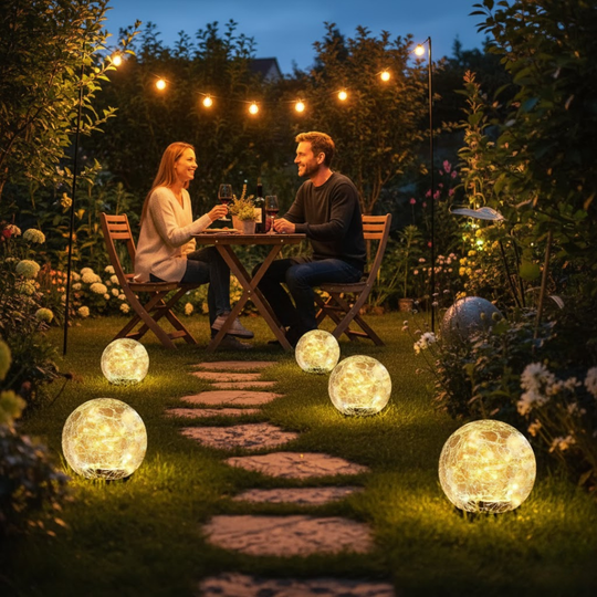 LuminaraBeam | Luxuriöse & moderne runde Gartenlampe