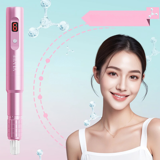 GlowPen Pro | Fortschrittliches Nano-Hautpflegegerät mit 10 Kartuschen