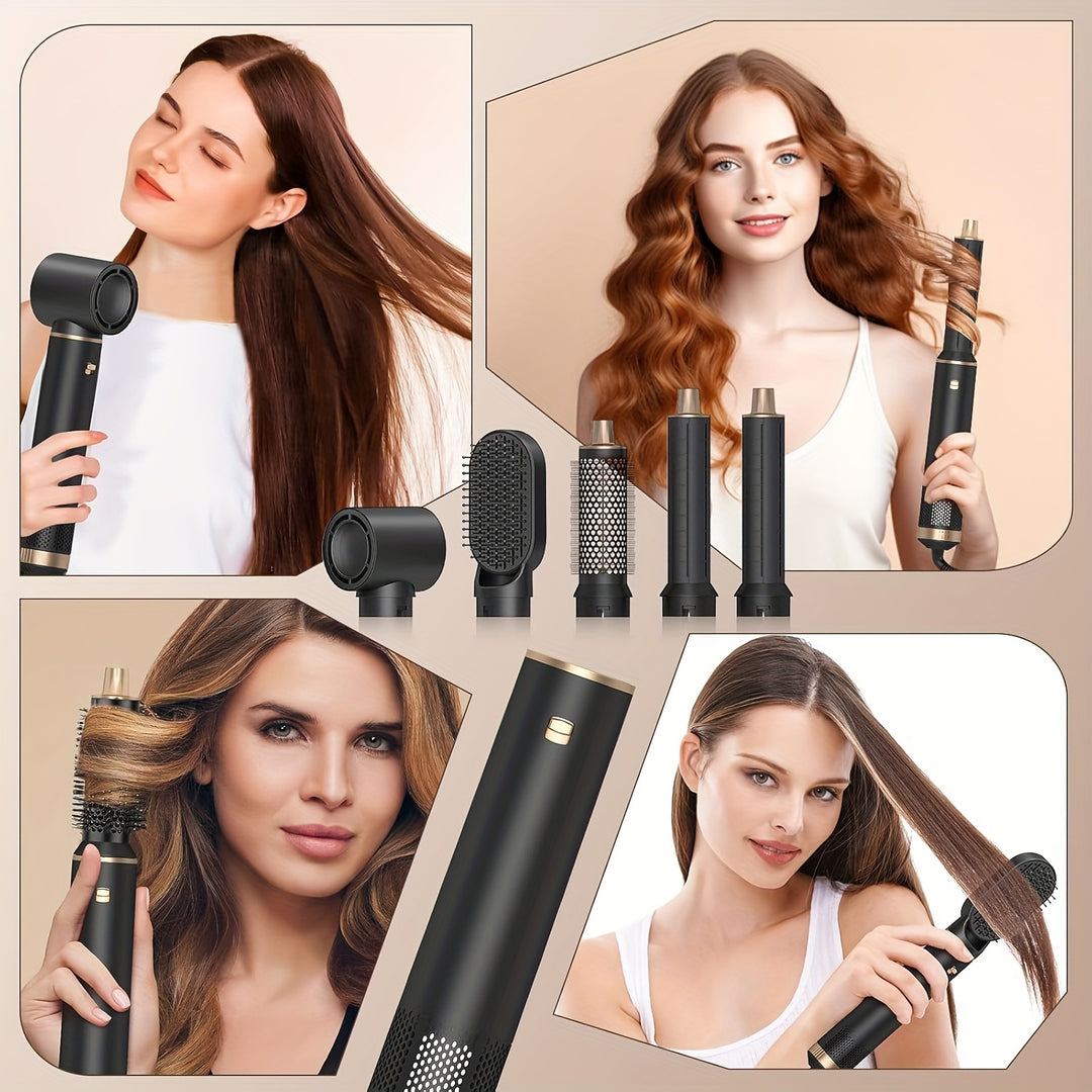 SilkForm | 5-in-1 Multifunktions-Warmluftbürste mit Auto-Off Funktion