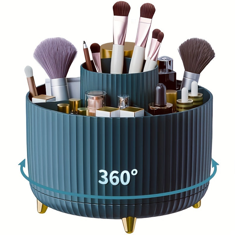 GlamSpin | 360° Kosmetik- & Schmuckorganisator – Drehend & Platzsparend
