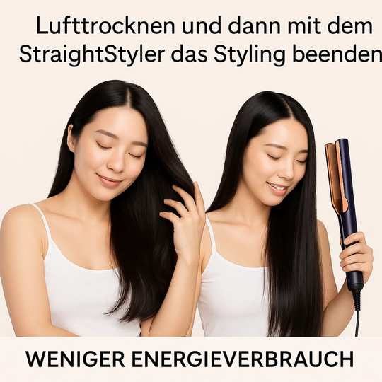 StraightStyler | 2-in-1 Föhn- und Glätteisen für müheloses Haarestyling