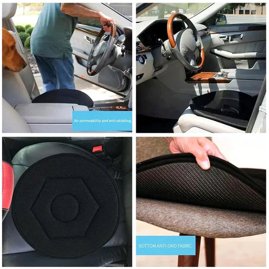 TurnCush | 360° Drehbares Sitzkissen für Schmerzfreiheit