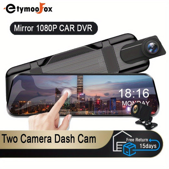 ClearPath | Dual Dashcam – 1080P Front & 720P Heck, Touchscreen