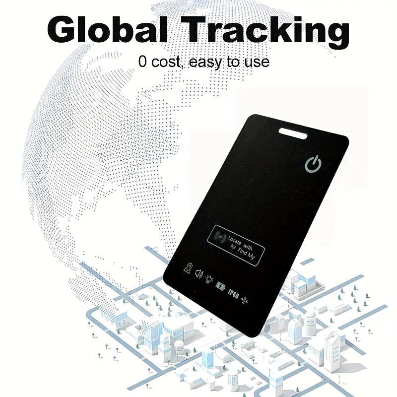 WalletMate | Ultra-Dünne Tracking-Karte – iPhone-fähig