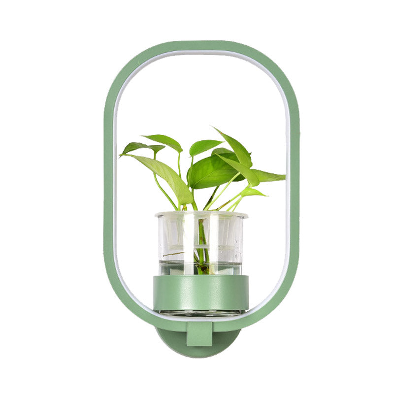 LivingLux | Wandleuchte – Industrieller Stil mit einer modernen ovalen Form