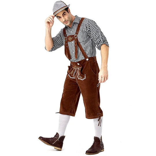 BavariFit | Herren Oktoberfest Lederhosen