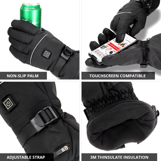 WarmGrip | Beheizte Thermohandschuhe – Vollhandheizung & Komfortfutter