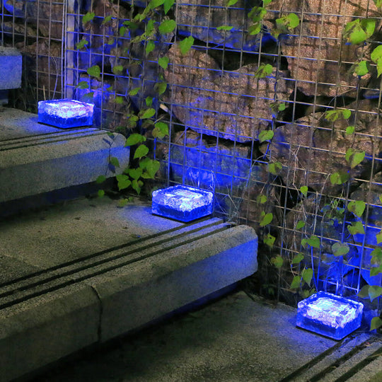 SparkTile | Dekoratives Solarlicht im Glasziegel-Look