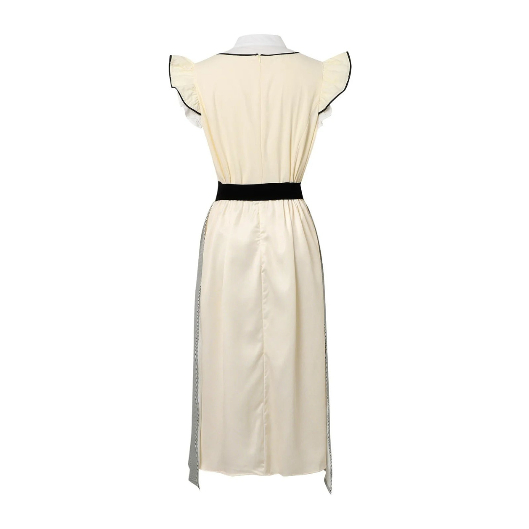 Alpenperle | Damen-Dirndlkleid in Weiß für Oktoberfest & Feste
