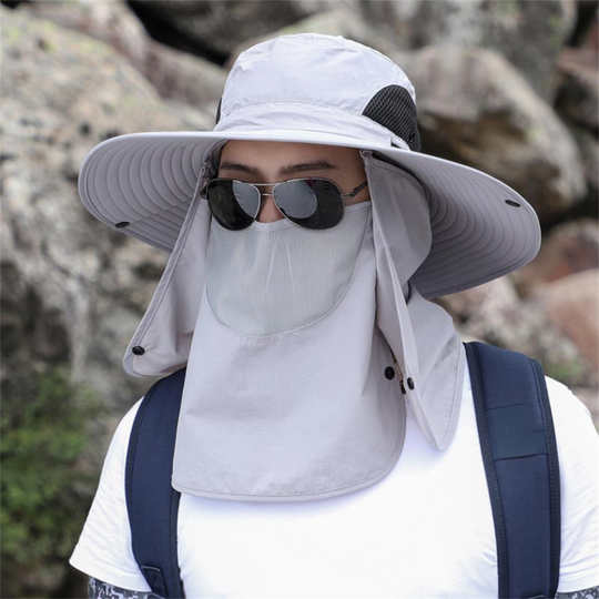 ShadeMate | Leichter Sonnenhut mit breiter Krempe