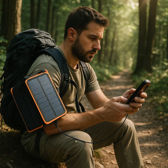 EcoCharge | Hochkapazitäts-Solar-Powerbank für ultimative Unabhängigkeit