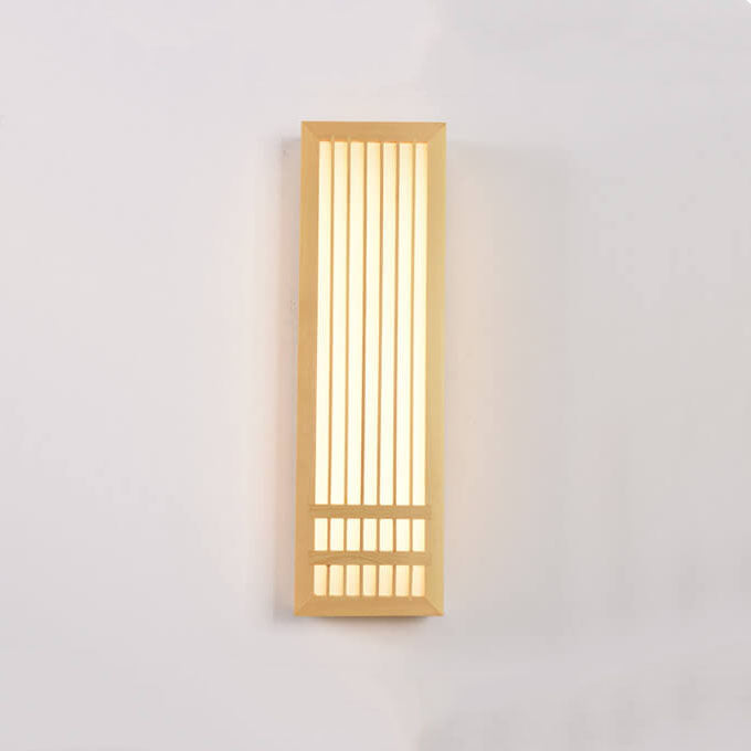 ShizuLight | Japanische LED-Wandleuchte aus Holz