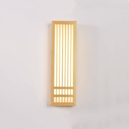 ShizuLight | Japanische LED-Wandleuchte aus Holz