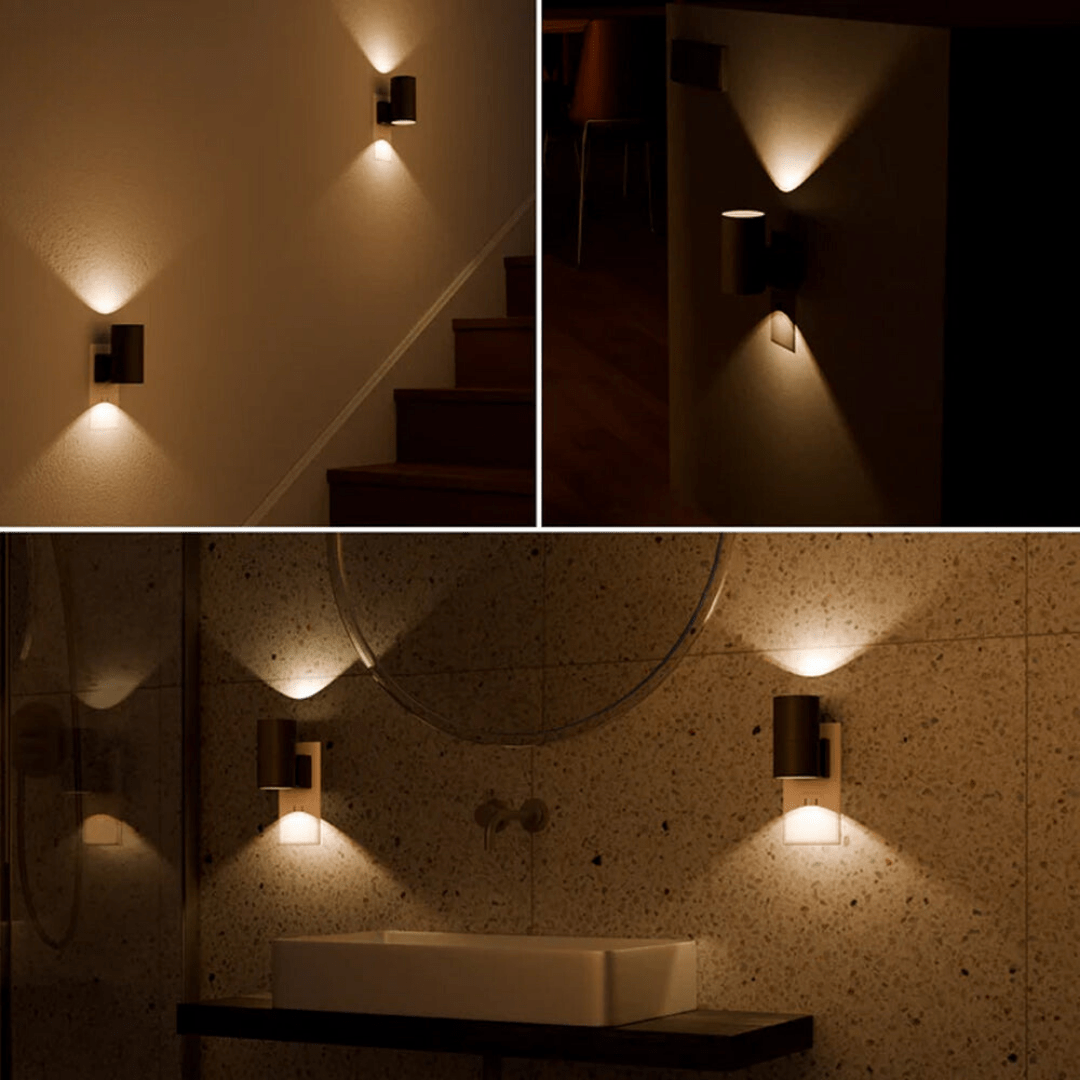 ZenPort | Automatische LED-Wandleuchte für beruhigende Nächte