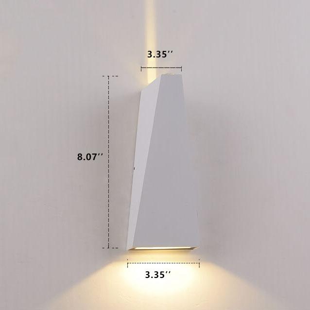 TrapeGlow | Zweiflammige LED-Wandleuchte im Industriedesign