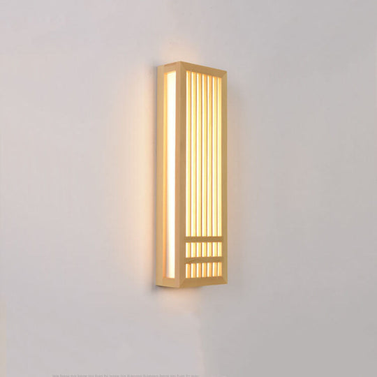 ShizuLight | Japanische LED-Wandleuchte aus Holz