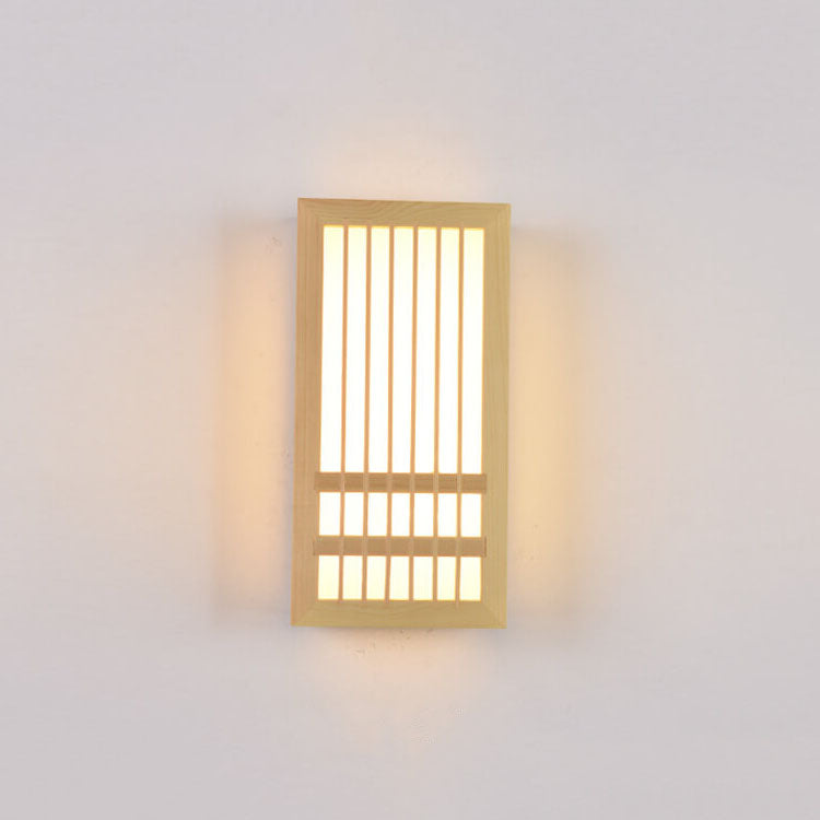 ShizuLight | Japanische LED-Wandleuchte aus Holz