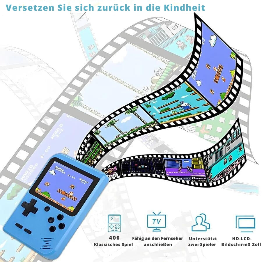 GameHaven | Handheld Konsole – 400 Spieleklassiker überall