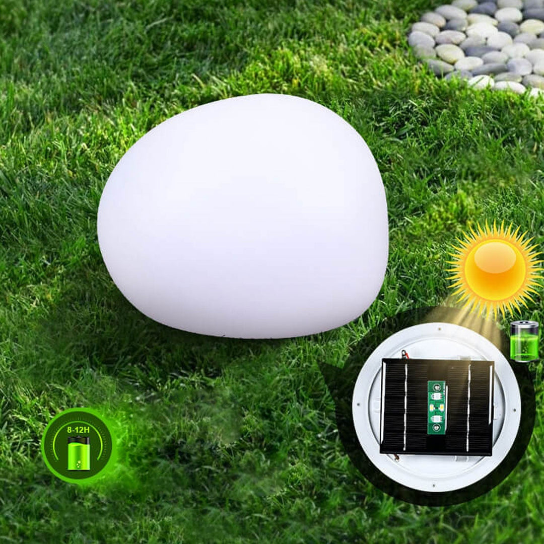 GartenHalo | Sphärische LED-Leuchte mit Solarenergie