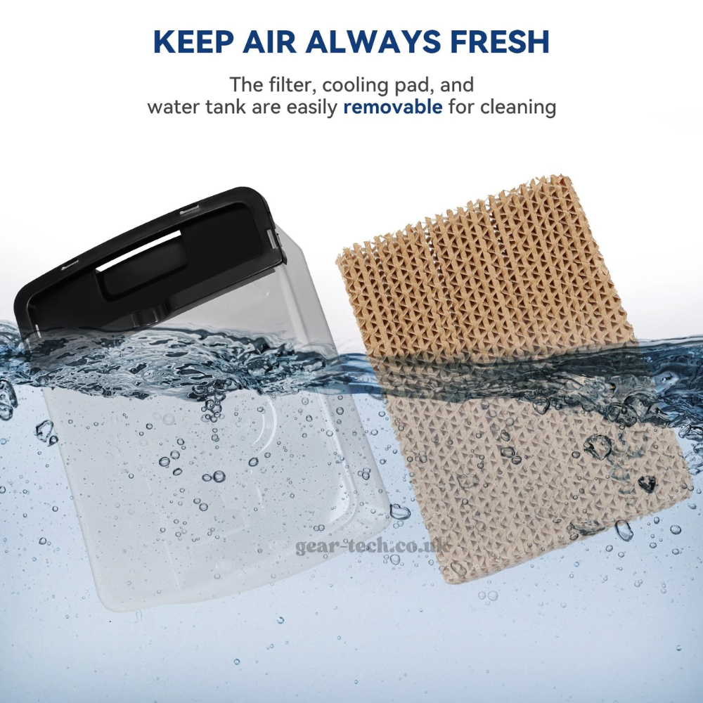 FreshBreeze | Klimaanlage – Tragbar & Fensterlos mit Fernbedienung