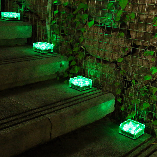 SparkTile | Dekoratives Solarlicht im Glasziegel-Look