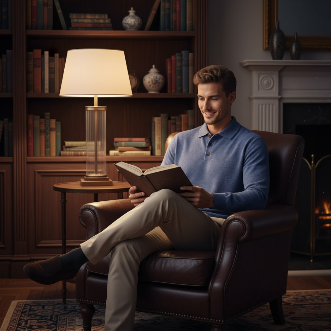 Valerio | Kaschmir Poloshirt – Eleganz in Reinform