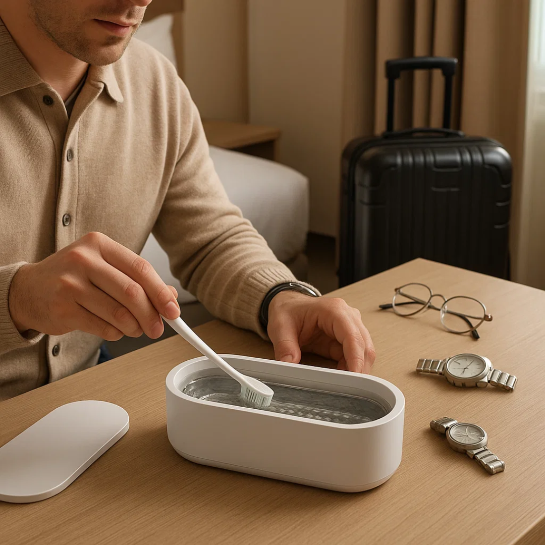 CleanSonic |  Ultraschallreinigungsgerät  für Brillen & Schmuck