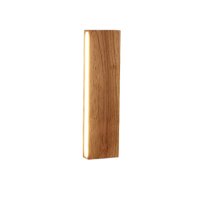 OakBeam | Einfache Wandleuchte aus massivem Holz mit LED