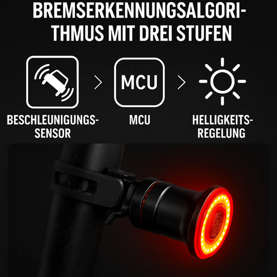 BrakeGlow | Ultra-intelligentes Rücklicht für Fahrrad