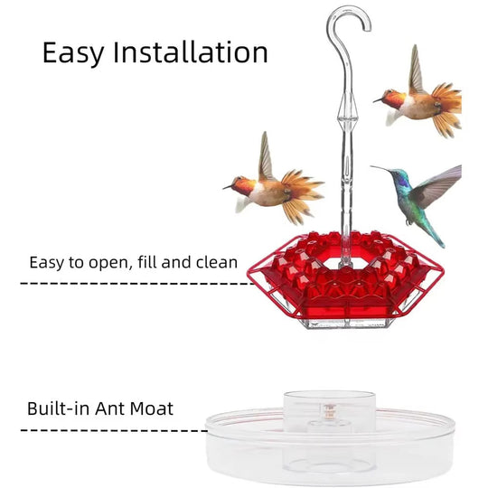 HummerSafe | Antennensicherer Hummelfutterspender Outdoor Hänge Sitz
