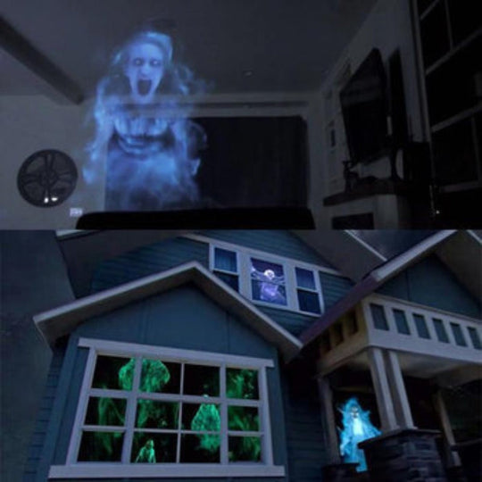 FrightCast | Halloween Projektor – Realistische Spukeffekte für Zuhause