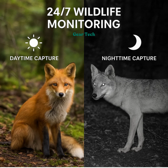 WildView | 16MP Nachtsicht-Wildkamera mit Bewegungssensor