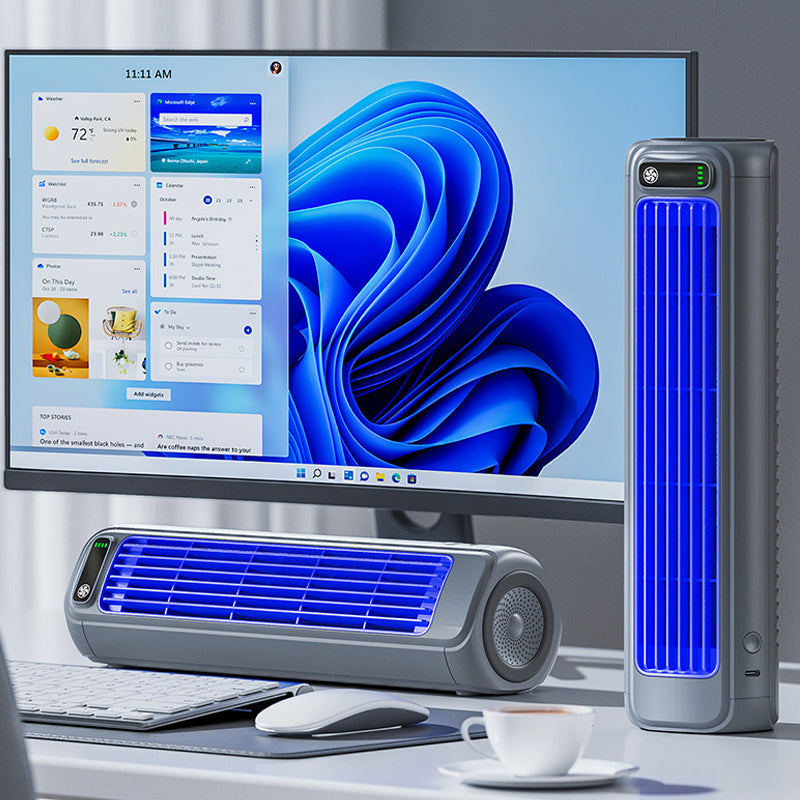 FrostiCool | Wandmontierbarer Raumkühler mit Akku
