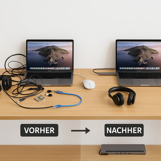 LapStation | Pro- 11 in 1 Laptop-Dockingstation