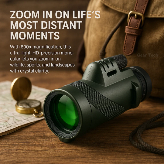 ClearSight | 600x Ultra-Zoom Monokular – Leicht, Kompakt & Wetterfest