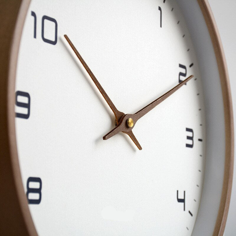 WoodenTime | Minimalistische & Klassische Skandinavische Wanduhr