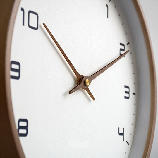 WoodenTime | Minimalistische & Klassische Skandinavische Wanduhr