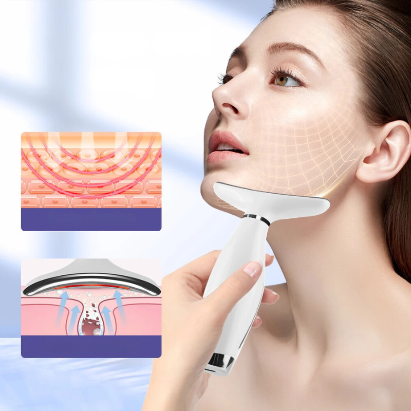 FirmGlow | Anti-Falten LED-Photonentherapie & Doppelkinn-Reduzierer