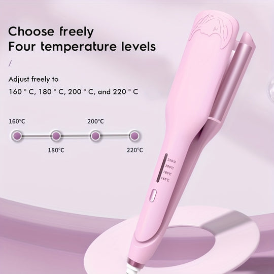 VelvetWave | 2-Barrel Welleneisen für sanfte & tiefe Locken