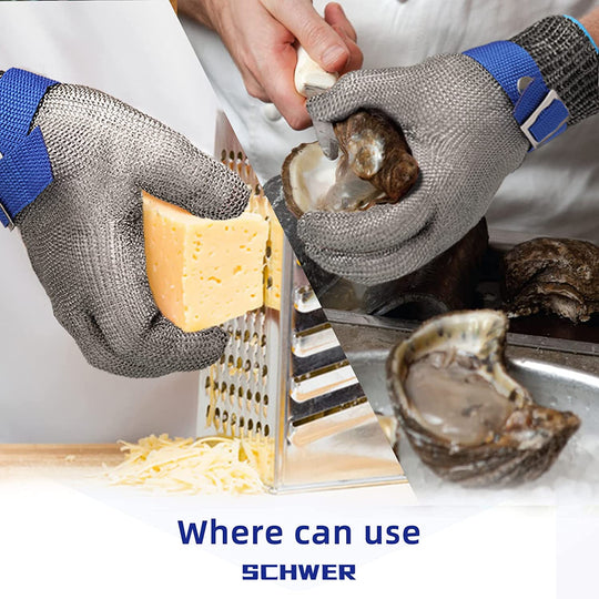 ChefShield | Küchennetzhandschuh – Spülmaschinenfest & Hygienisch