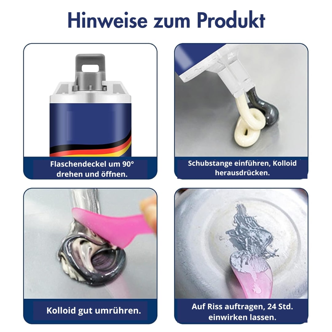 MetalBond | Metall Reparaturkleber für starke & hitzebeständige Verbindungen