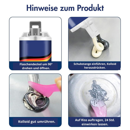 MetalBond | Metall Reparaturkleber für starke & hitzebeständige Verbindungen