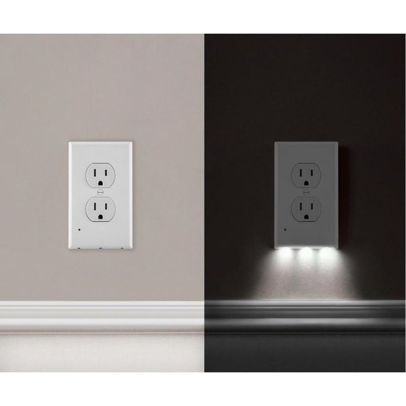 AuraPlug | 4er-Pack LED-Steckdosenlichter mit Sensor