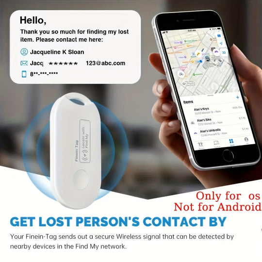LocateMate | Kompakter GPS-Tracker – Schlüssel, Haustiere & mehr