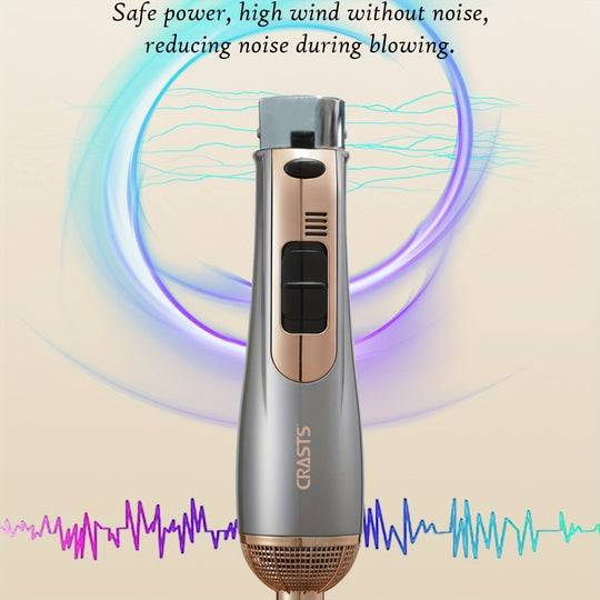 StyleComb | 2-in-1 Föhn- & Glättbürste mit Lockenfunktion